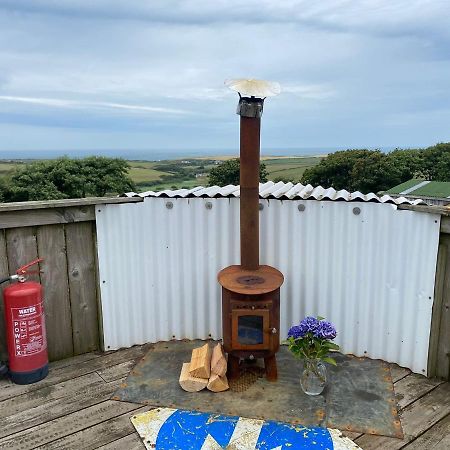 Coastal Stay Bell Tent Porthgain Экстерьер фото