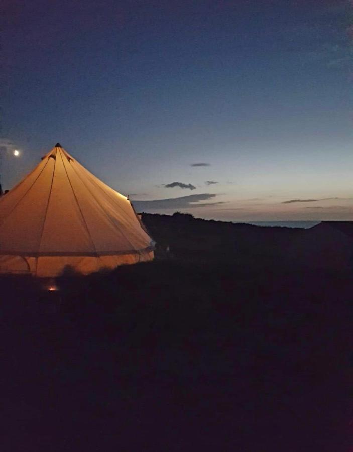 Coastal Stay Bell Tent Porthgain Экстерьер фото